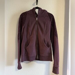 Lululemon Scuba Hoodie Light Cotton Fleece (Floral Flock)